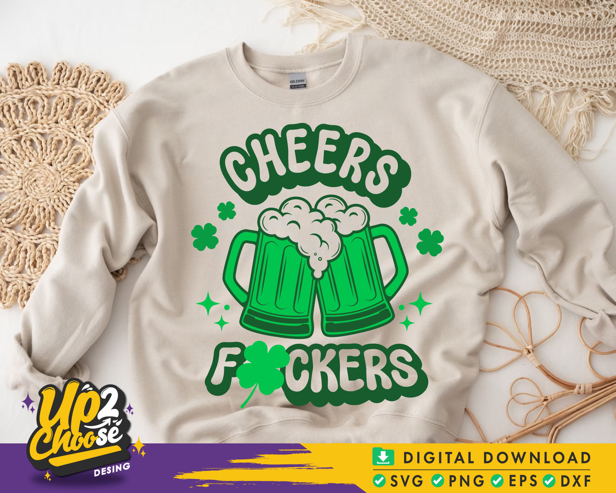 Cheers Fuckers St Patricks Day Men Women Beer Drinking Mugs Tshirt Lucky  Shirt Irish Gifts T-Shirt Hoodie - AnniversaryTrending