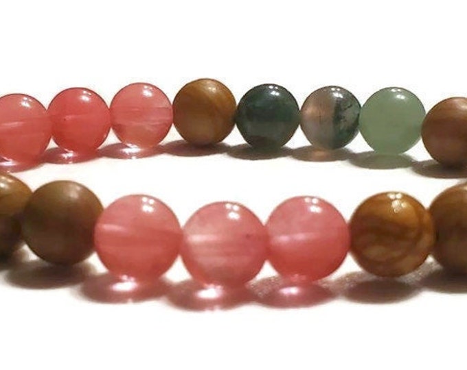 Heart Chakra Restore Balance Chakra Beaded Bracelet