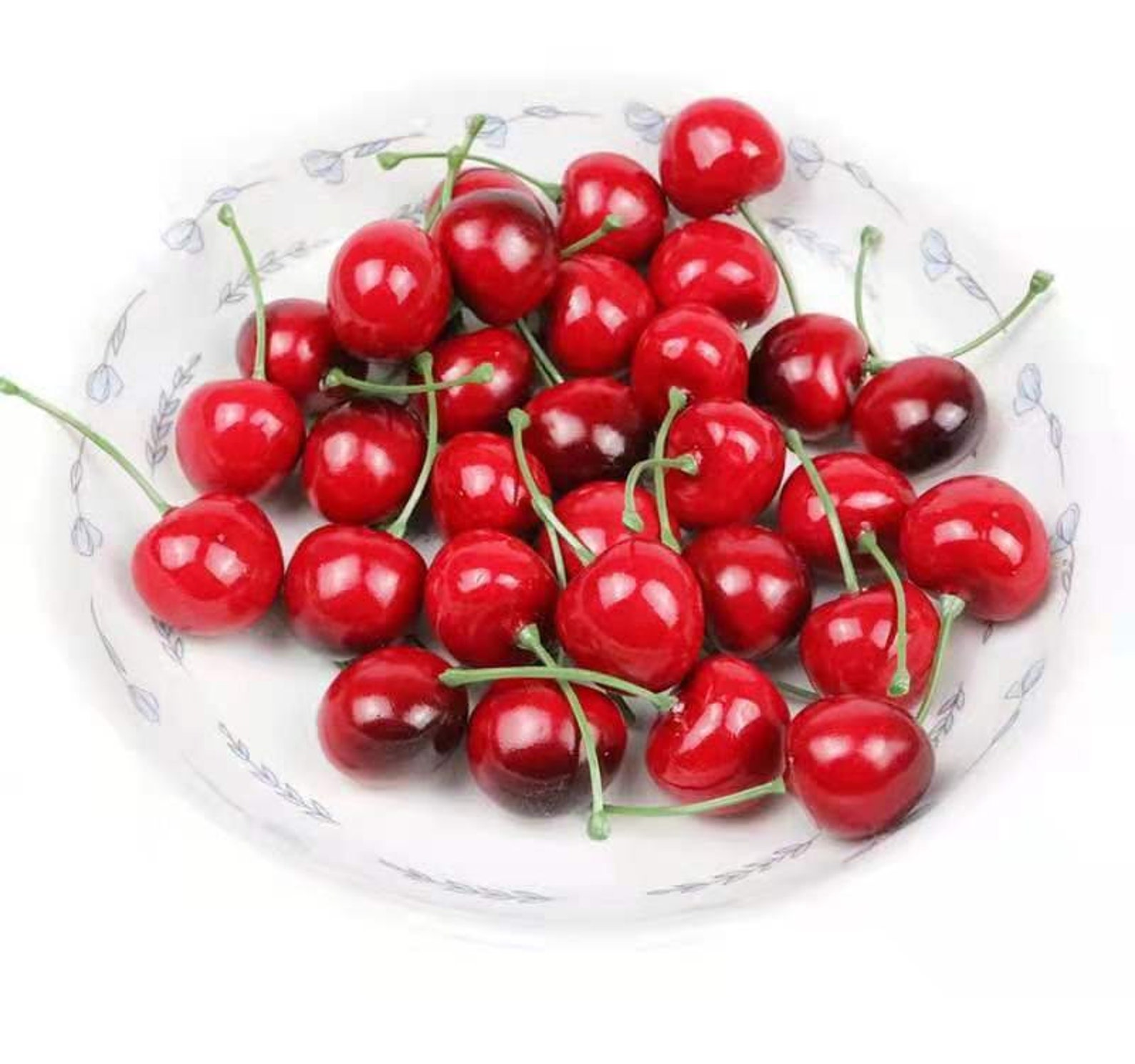 Fake Cherries Artificial Cherry Decorations Simulation Fake Etsy