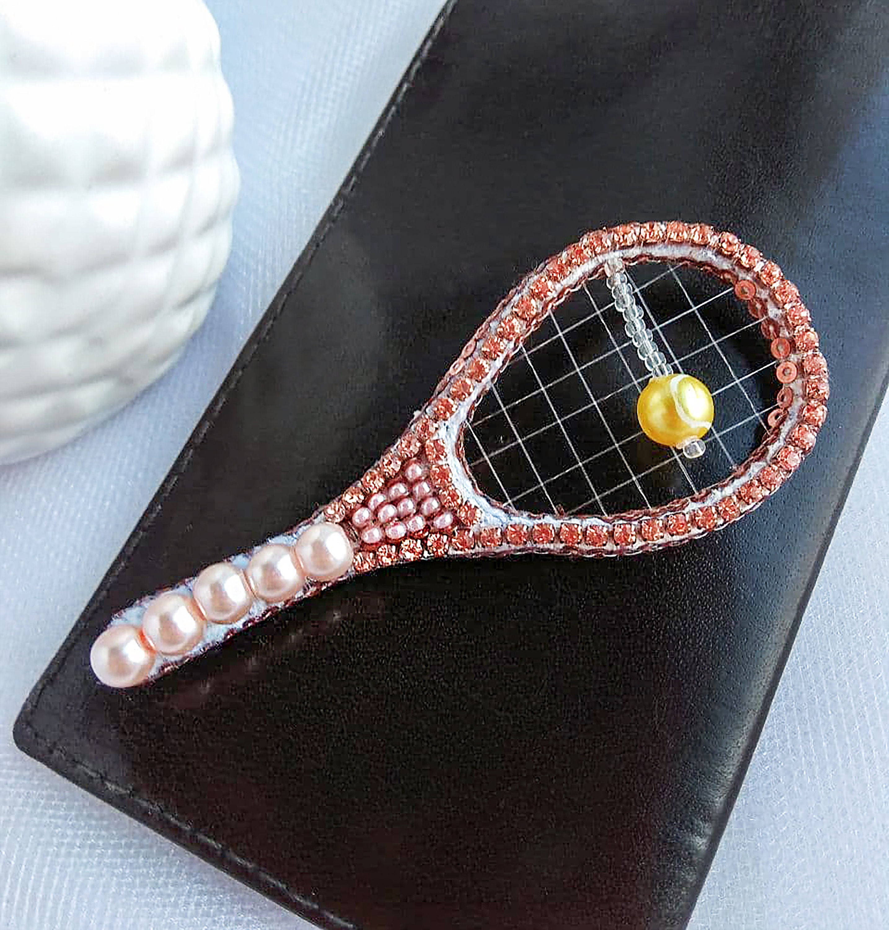 Tennis lovers gift Tennis ornament Tennis theme jewelry Tennis Etsy