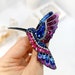 see more listings in the Hummingbird brooch section