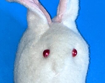 Red Eyes Rabbit Toy Etsy