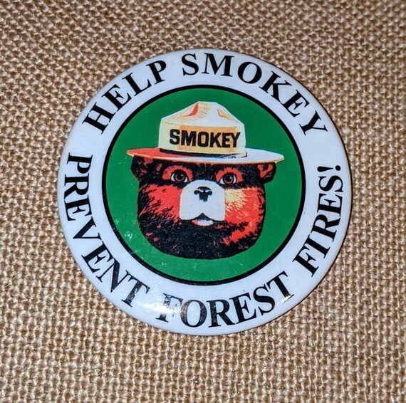 SMOKEY THE BEAR JUNIOR FOREST RANGER PREVENT FOREST FIRES PATCH SMOKEY THE BEAR JUNIOR FOREST RANGER PREVENT FOREST FIRES PATCH