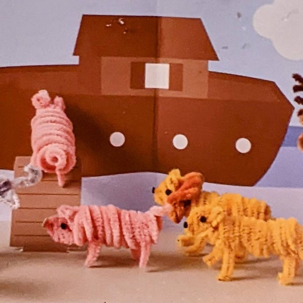 Pipe Cleaner Animal Etsy