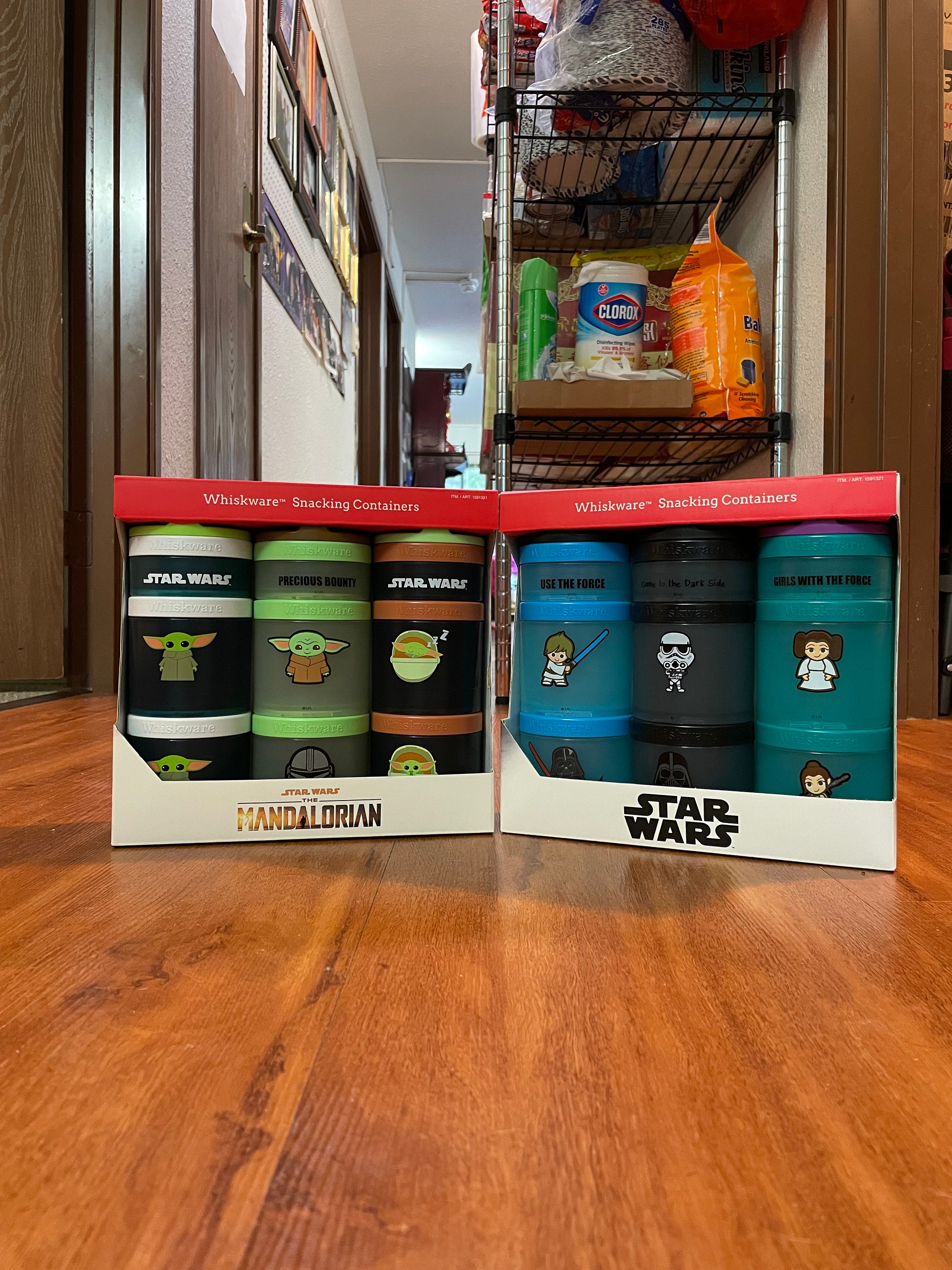 Starwars Snack Container Set X2, Snacking Container,starwars