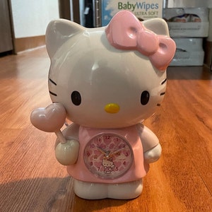 Vintage Display Model Angel Hello Kitty Alarm Clock, Hello Kitty