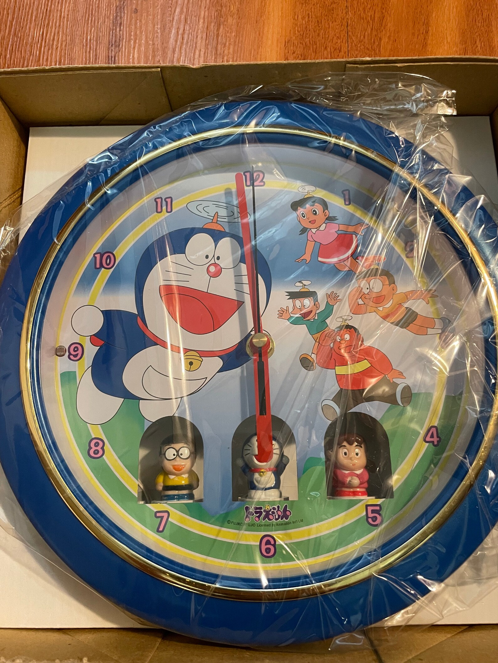 Vintage Musical Doraemon Clock Doraemon Doraemon lover Etsy
