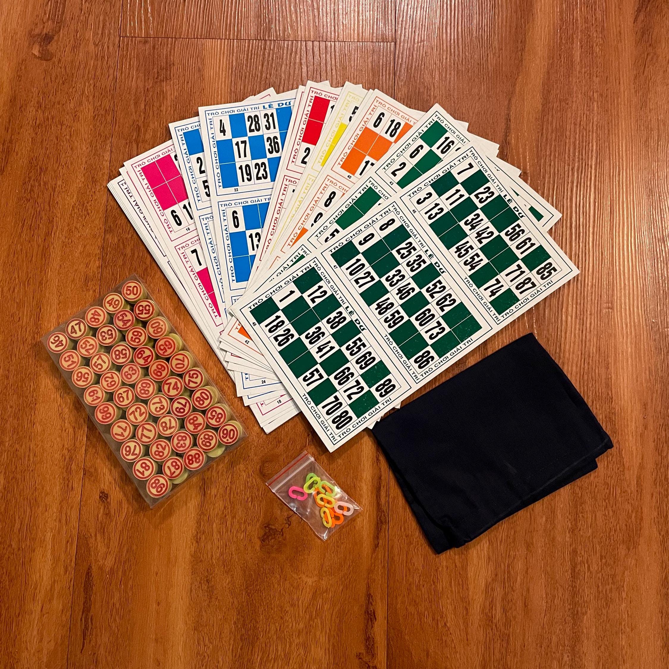 ベトナムのビンゴゲーム、ベトナムの宝くじゲーム、ボードゲーム