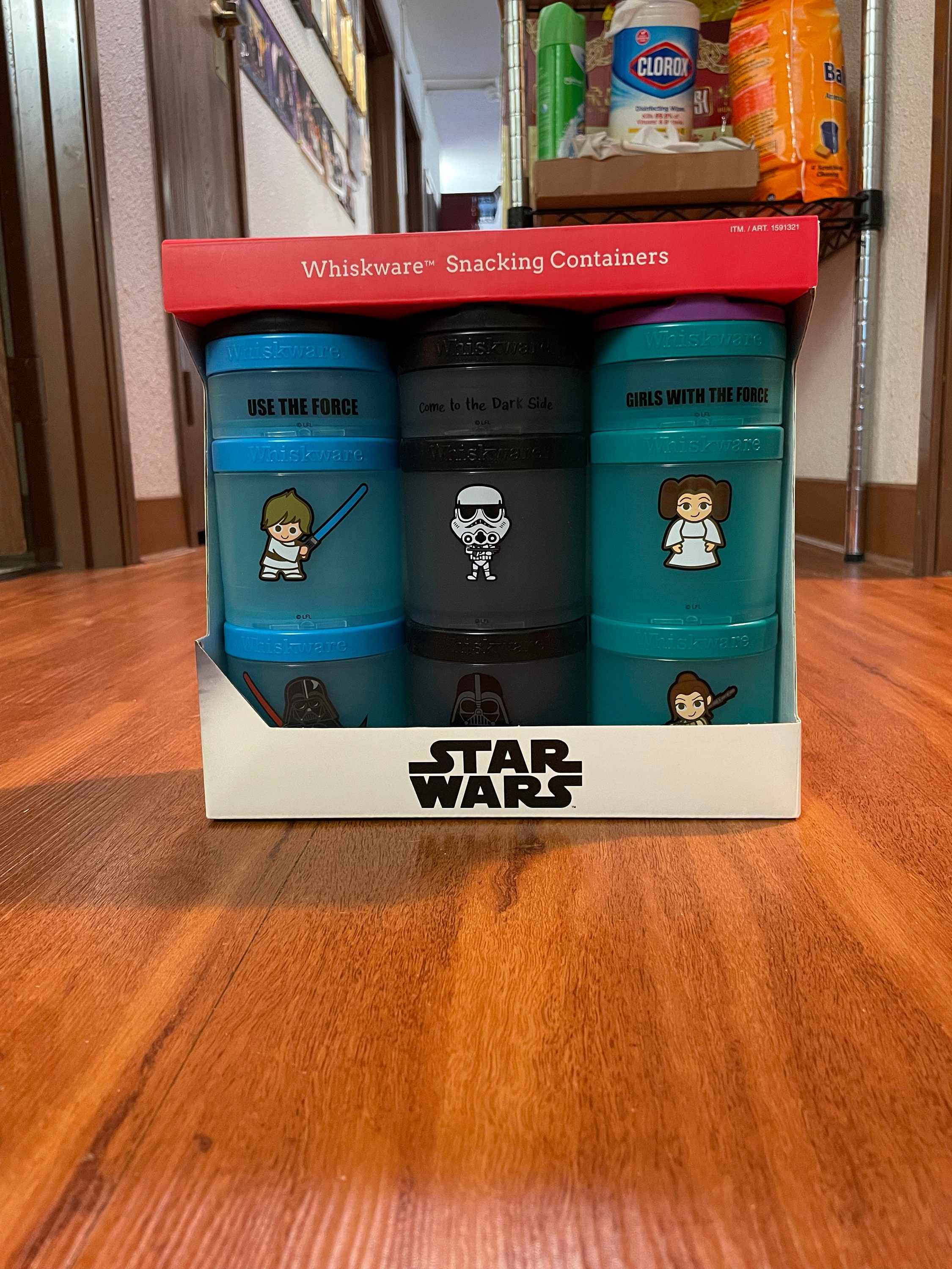 Starwars Snack Container Set X2, Snacking Container,starwars