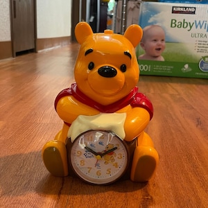 NUR DISPLAYMODELL Vintage Winnie the Pooh Wecker, Winnie the Pooh, Wecker, Winnie the Pooh-Liebhaber, Geschenk für Winnie the Pooh-Liebhaber
