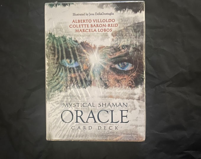 Mystical Shaman Oracle Cards Deck | Pocket Sized Oracle Cards | Travel Deck | Tarot | Divination | Reading Cards | No guidebook!