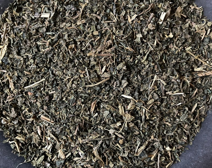 Dried Nettle Leaf | Dried Flowers | Dried Herbs | Organic | Kosher Herbs | Craft Supplies | Herbs for Tea | 1/2 Oz | Witchcraft