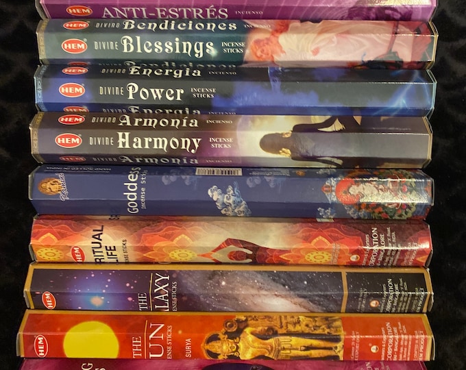 50+ CHOICES! 20 Gram Hem Incense | Ritual Incense | Intent Incense | Manifest Incense | Spiritual Incense | Witchcraft Incense | Premium Hem