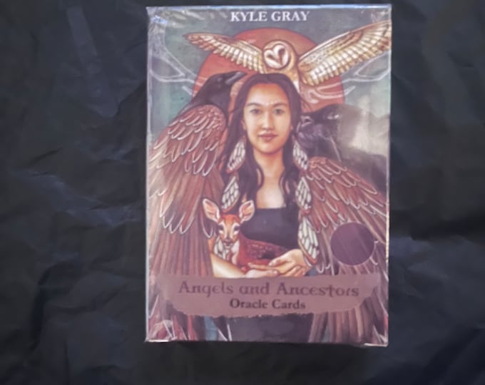 Angels and Ancestors Oracle Cards Deck | Pocket Sized Oracle Cards | Travel Deck | Tarot | Divination | Reading Cards | No guidebook!