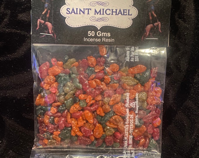 Saint Michael Ritual Resin Incense | 50 Gram Pack | Ritual Incense