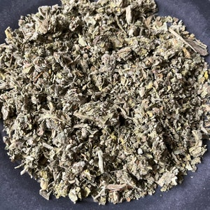 Dried Marshmallow Leaf | Dried Flowers | Dried Herbs | Organic | Kosher Herbs | Craft Supplies | Herbs for Tea | 1/2 Oz | Witchcraft