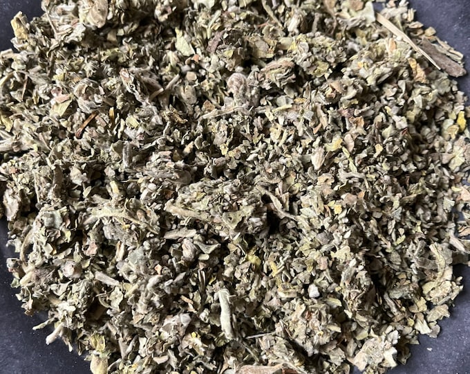 Dried Marshmallow Leaf | Dried Flowers | Dried Herbs | Organic | Kosher Herbs | Craft Supplies | Herbs for Tea | 1/2 Oz | Witchcraft
