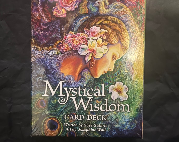 Mystical Wisdom Cards Deck | Full Size Card Deck | Oracle Cards | Tarot Cards | Reading Cards | Divination | Complete Card Deck and Book
