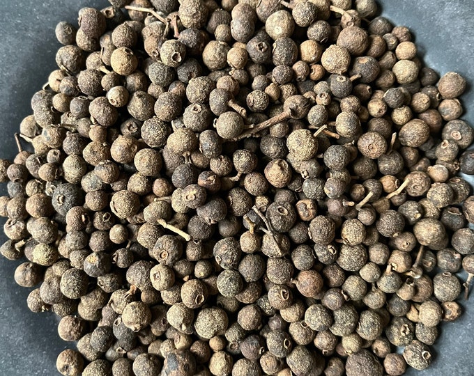 Dried Whole Allspice Berry | Dried Flowers | Dried Herbs | Kosher Herbs | Craft Supplies | Herbs for Tea | 1/2 Oz | Witchcraft