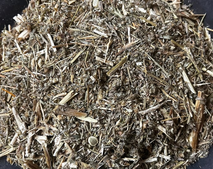 Dried Wormwood | Dried Flowers | Dried Herbs | Kosher Herbs | Craft Supplies | Herbs for Tea | 1/2 Oz | Witchcraft