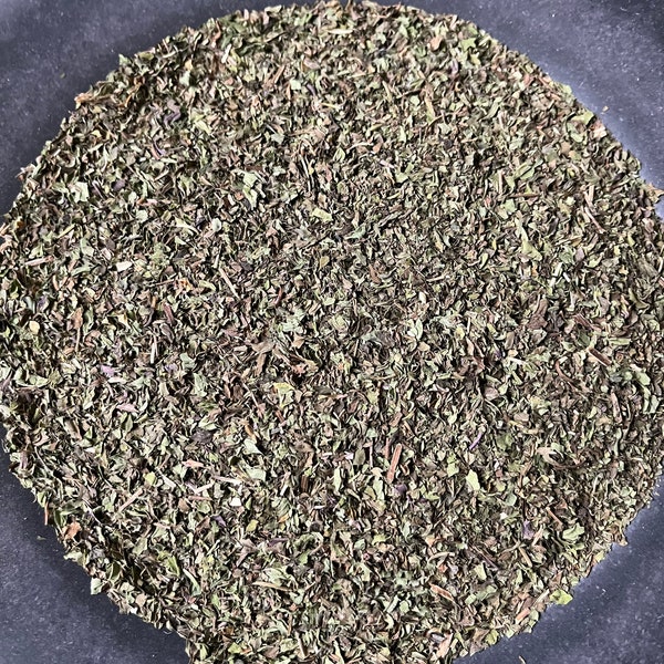 Dried Spearmint Leaf | Dried Flowers | Dried Herbs | Organic | Kosher Herbs | Craft Supplies | Herbs for Tea | 1/2 Oz | Witchcraft