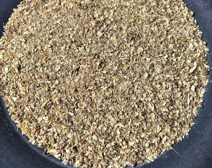 Dried Meadowsweet Flower | Dried Flowers | Dried Herbs | Organic | Kosher Herbs | Craft Supplies | Herbs for Tea | 1/2 Oz | Witchcraft
