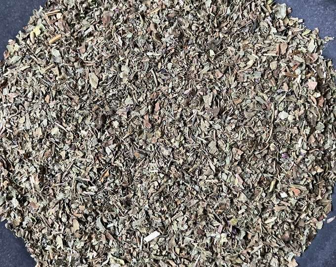Dried Holy Basil Leaf | Dried Flowers | Dried Herbs | Kosher Herbs | Craft Supplies | Herbs for Tea | 1/2 Oz | Witchcraft