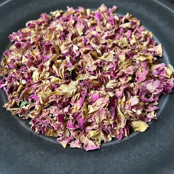 Pink Rose Petals | Dried Pink Rose | Kosher Herbs | Dried Herbs | Dried Flowers | Craft Herbs | Fragrant Pink Rose Tea