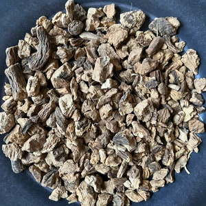 Dried Gentian Root | Dried Flowers | Dried Herbs | Kosher Herbs | Craft Supplies | Herbs for Tea | 1/2 Oz | Witchcraft