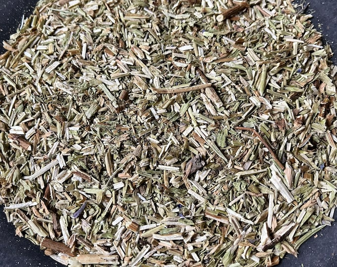 Dried Hyssop Leaf | Dried Flowers | Dried Herbs | Organic Hyssop | Kosher Herbs | Craft Supplies | Herbs for Tea | 1/2 Oz | Witchcraft