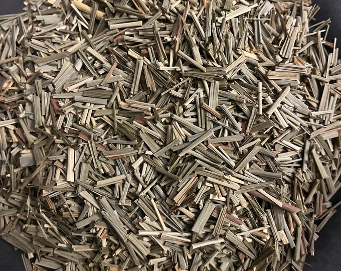 Dried Lemongrass | Thailand | Dried Flowers | Dried Herbs | Kosher Herbs | Craft Supplies | Herbs for Tea | 1/2 Oz | Witchcraft