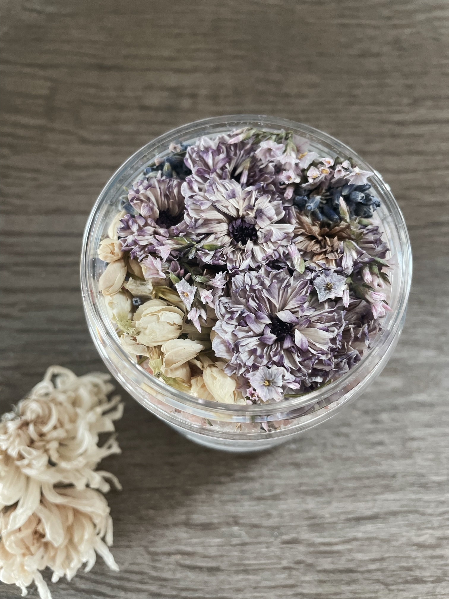 EARTH MOTHER Ritual Bath Salt Dried Florals and Herbs - Etsy