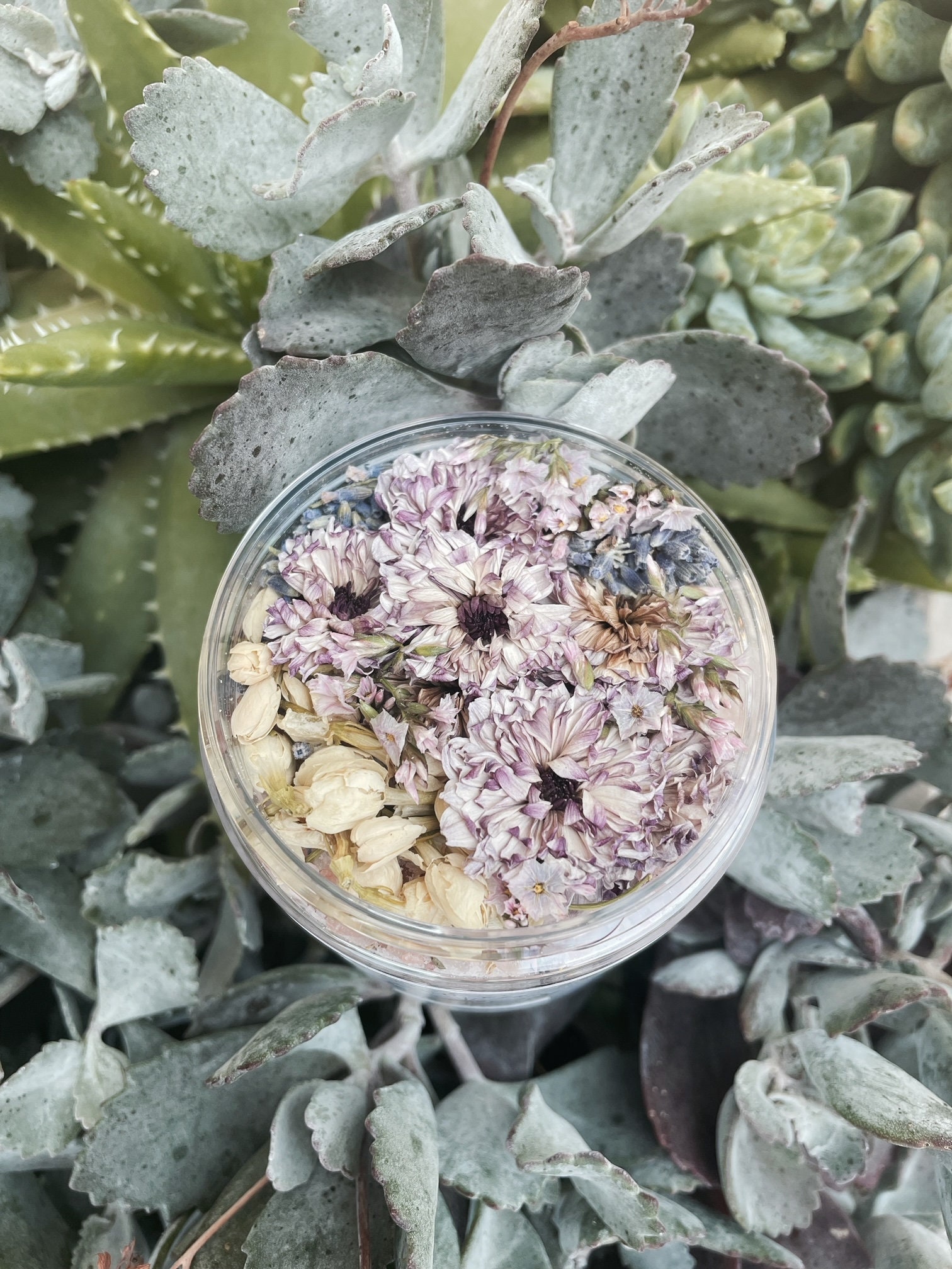 EARTH MOTHER Ritual Bath Salt Dried Florals and Herbs - Etsy