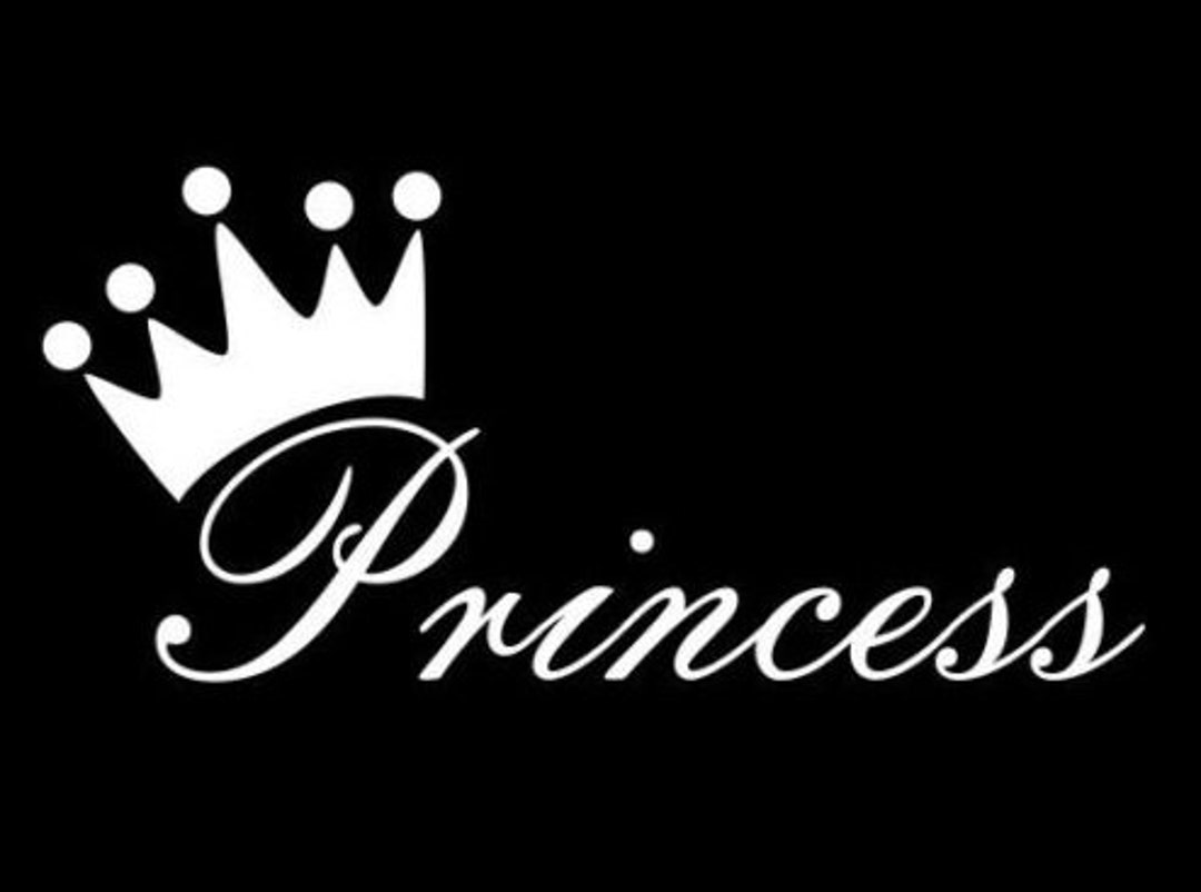 Princess Vinyl Decal Sticker Car Truck Vehicle Bumper Window Wall Decor