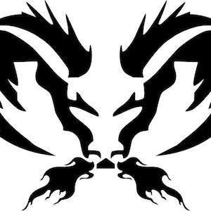 skull_dodge_ram_tribal 3 -  Die Cut Vinyl Decal Sticker For Go Kart Car Truck Motorcycle Window Bumper Wall Decor