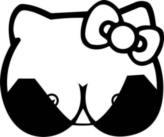 Hello titty sticker deals