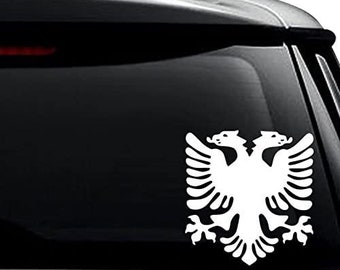 One 5 Inch Decal MKS0149 Love Albania Flag Decal Sticker Home Pride Travel Car Truck Van Bumper Window Laptop Cup Wall One 5 Inch Decal MKS0149 Love Albania Flag Decal Sticker Home Pride Travel Car Truck Van Bumper Window Laptop Cup Wall