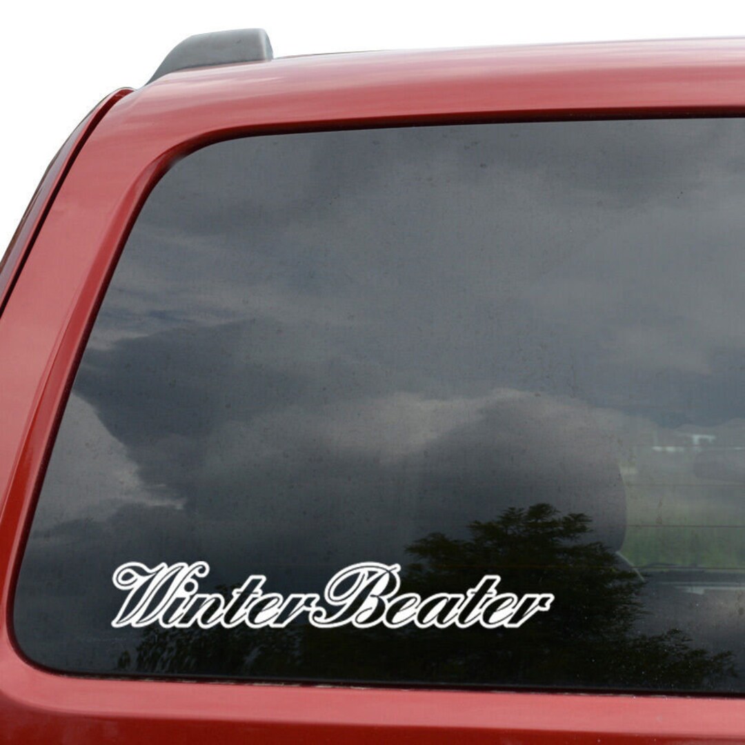 Winter Beater JDM Vinyl Decal Sticker Car Truck Vehicle Bumper Window