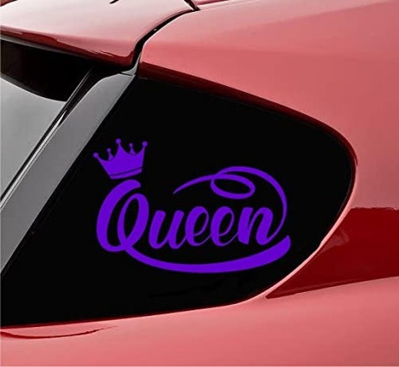 Queen Crown Vinyl Decal Sticker Made in USA | Etsy