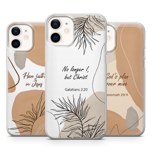 Christian Psalms-telefoonhoesje voor iPhone 16E, 15, 14, 13, 12 Samsung S25, S24Fe, S23Ultra, A56, A15 Pixel 9A, 9Pro XL, 8A, 8Pro, 7A, 6A