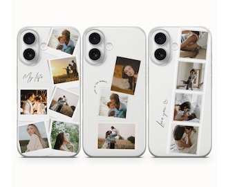 Funda personalizada con foto para iPhone 17 Pro, 16e, 15, 14, 13; Samsung S25, S24fe, S23, A56, A15; Pixel 10 Pro XL, 9a, 8a, 8 Pro, 7a, 6a