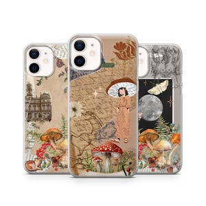 Whimsical Forest Phone Case for iPhone 16E, 15, 14, 13, 12 Samsung S25, S24Fe, S23Ultra, A56, A15 Pixel 9A, 9Pro XL, 8A, 8Pro, 7A, 6A