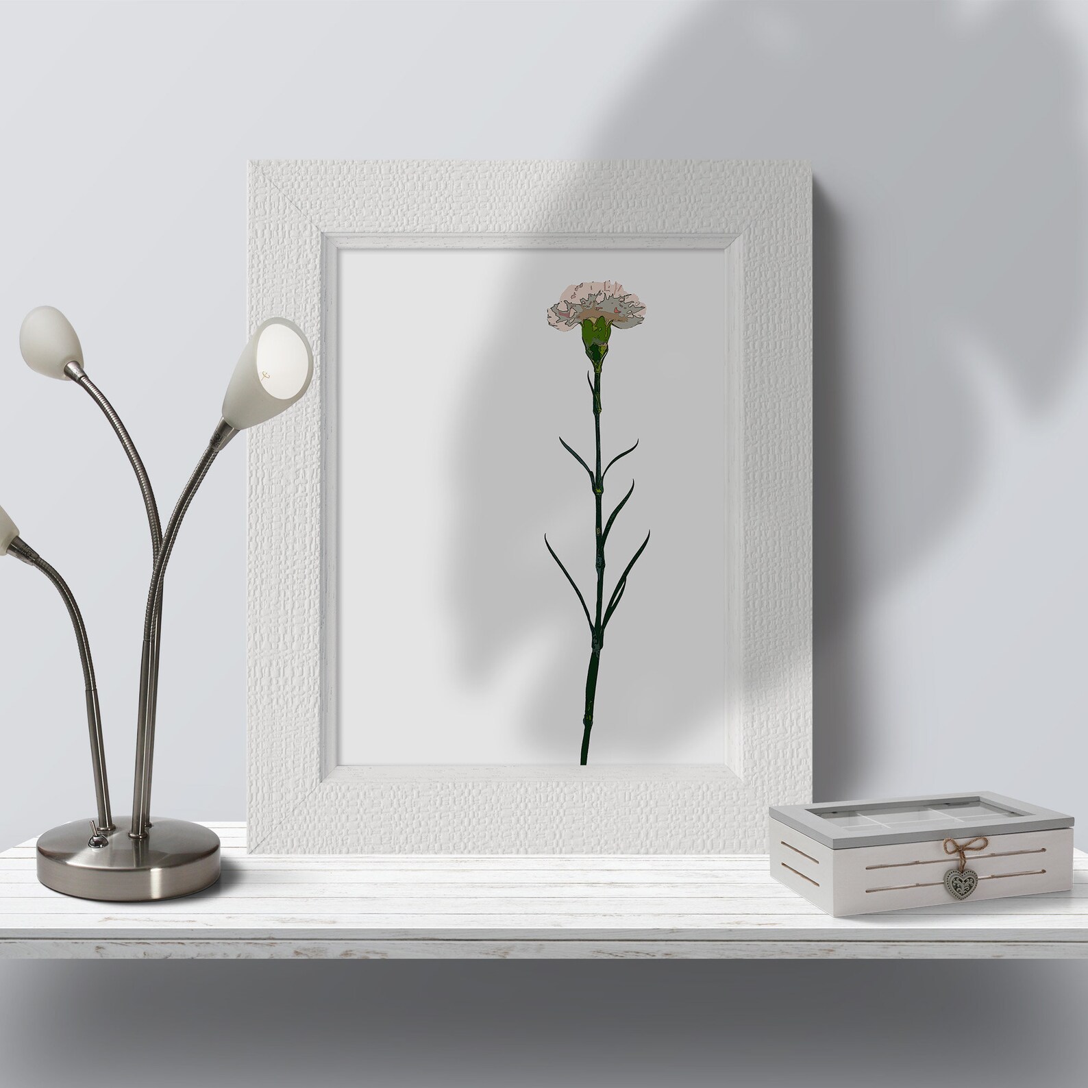 Floral Art Print Printable Wall Art Flower Art Digital | Etsy