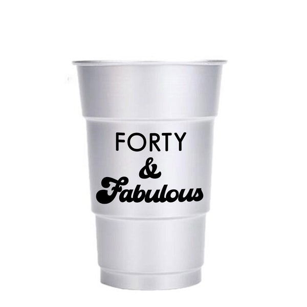 Custom Party Cups Aluminum Party Cups - Party Decorations - Personalized Party Cup Gifts