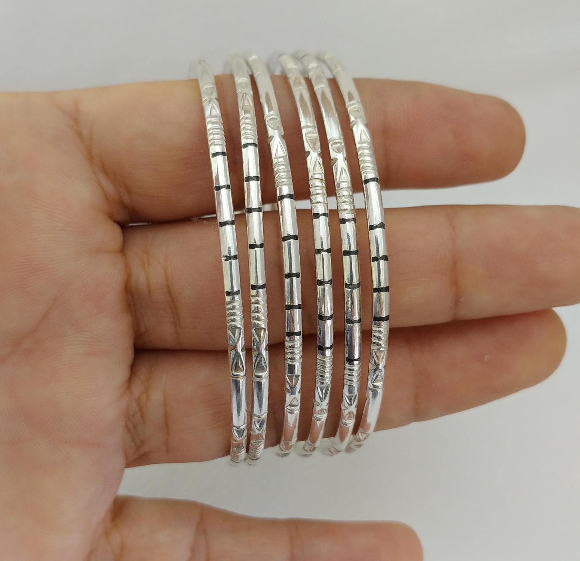 モロッコブレスレット シルバーカフ ハンドメイド ベルベル トライバル 