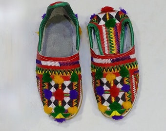 Moroccan Shoes Baby Girls, Slipper Berber Babouche Amazigh Handmade Leather Traditional, Gift For kids