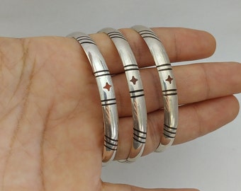 Tuareg Bangle Bracelet in 925 Silver - Etsy Tuareg Bangle Bracelet in 925 Silver - Etsy