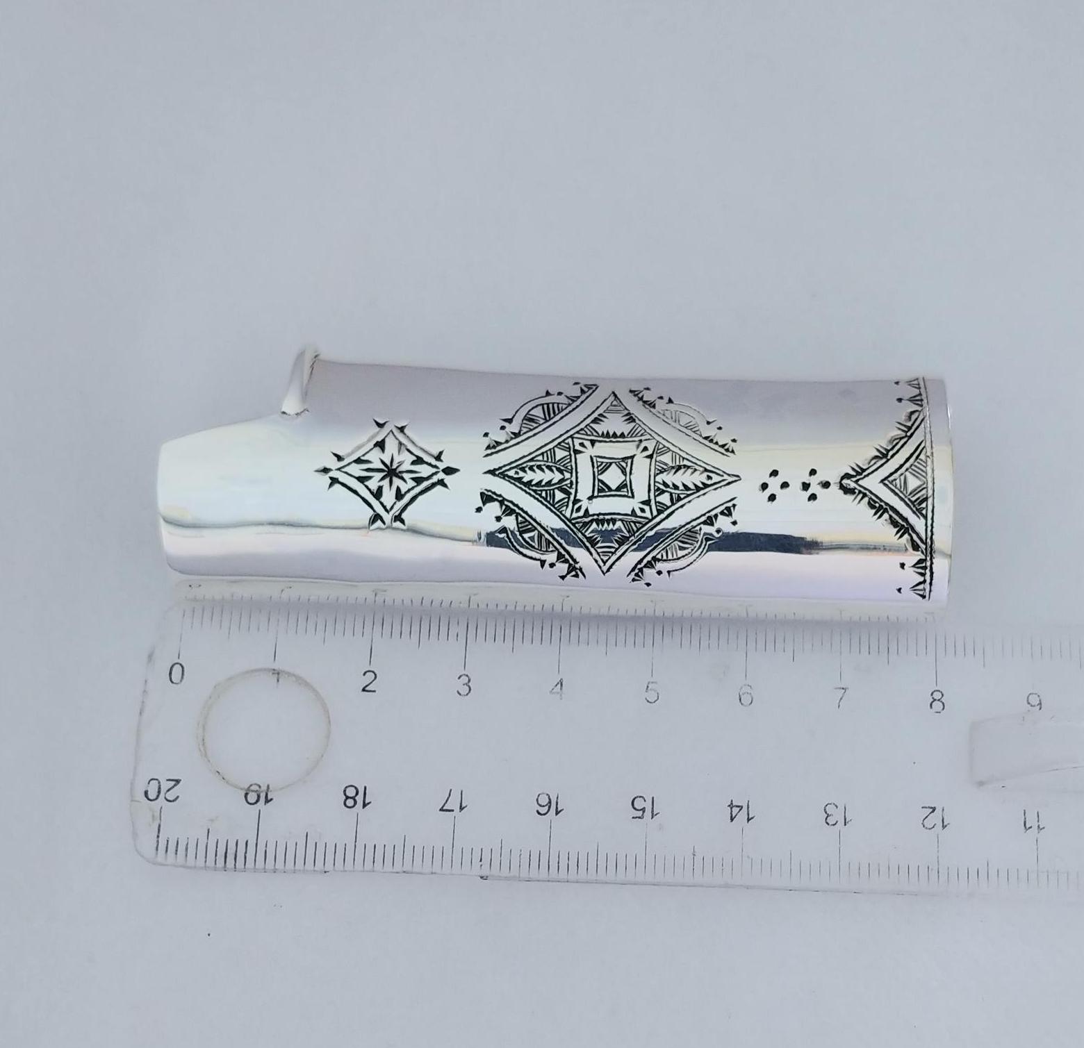 ライターケース Bic スターリングシルバー 超レア ユニーク