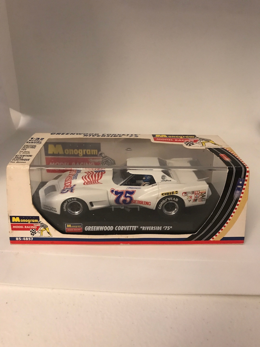 Monogram Greenwood Corvette Slot Car. - Etsy
