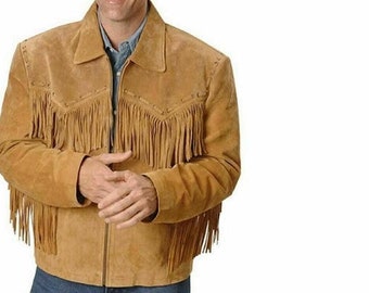 mens tassel jacket